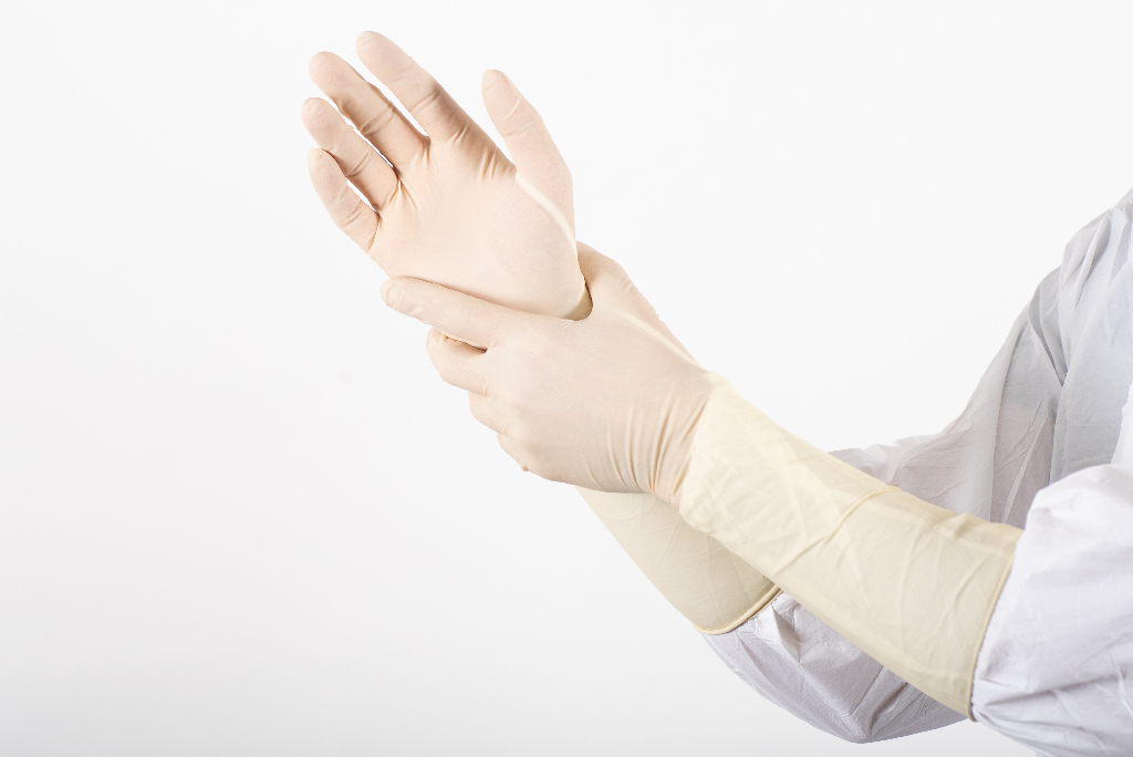 BioClean™ Extra™ Sterile Latex Gloves, Ansell Gloves