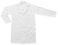 Men's Button Lab Coats, 80/20 Poly-Cotton