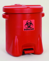 BioHazardous Waste Cans, Eagle Mfg