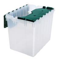 KeepBox Attached Lid Containers, Akro-Mils