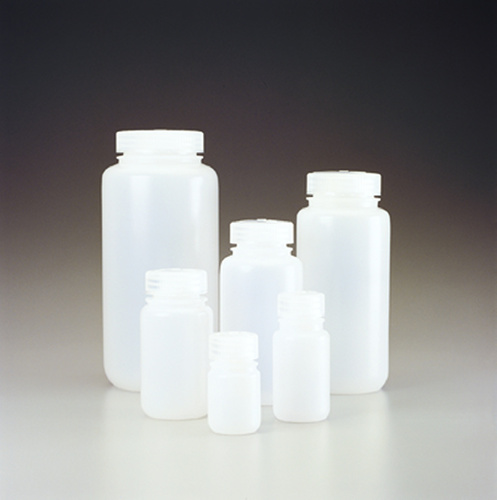 Bulk-Packed Environmental Bottle, Wide Mouth, HDPE