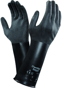 Viton rubber shop gloves