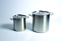 Stainless Steel Utility Tanks with Lid (Stock Pot), United Scientific Supplies