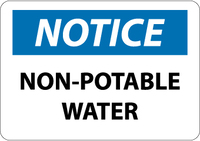 Hazardous Material Notice Signs, National Marker