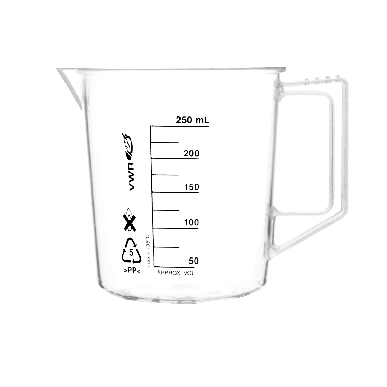 VWR® Beakers with Handle, PP Beakers
