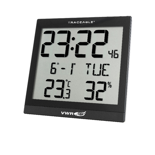 VWR* Digital Radio Atomic Clock