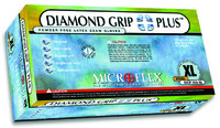 Diamond Grip Plus™ Latex Gloves, Microflex®, Ansell