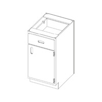 LabFit™ Base Cabinet Drawers with Door