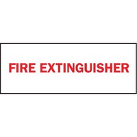 ZING Green Safety Eco Safety Sign, Fire Extinguisher