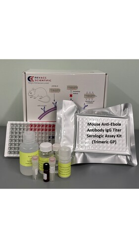 Mouse Anti-Ebola Antibody IgG Titer Serologic Assay Kit (Trimeric GP)