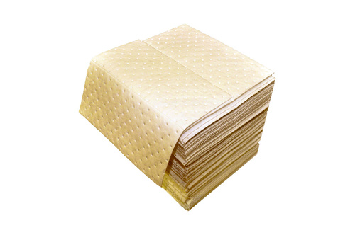 Spilfyter brand Sustayn* by Spilftyer* product. Natural Oil-Only 100% Recycled Fiber Perforated Pad; 100/cs