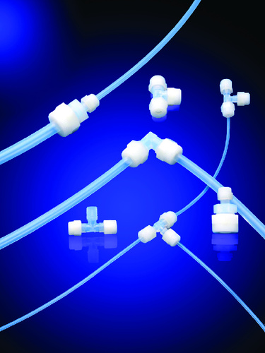 Pharmafluor® FEP Tubing Connectors, Saint-Gobain Performance Plastics