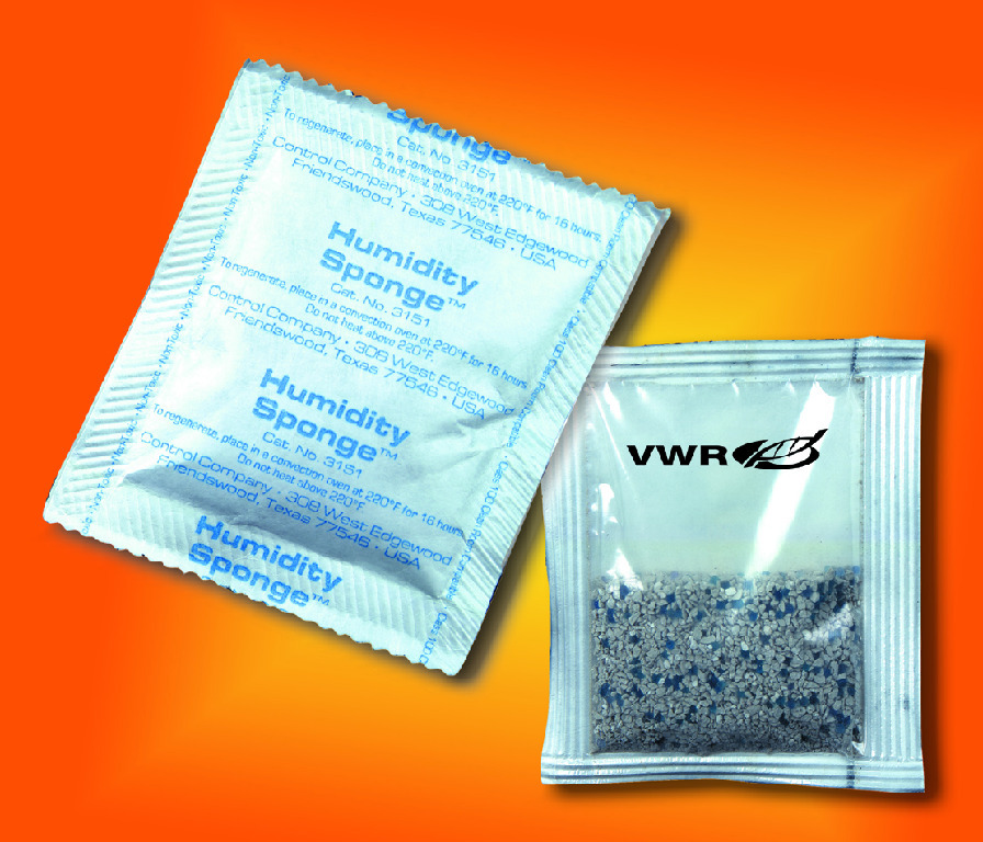 VWR® Humidity Sponges, Desiccator in a Bag Desiccants