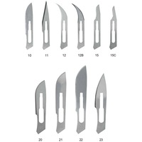 Scalpel Blades, Stainless Steel, Sterile, Mortech