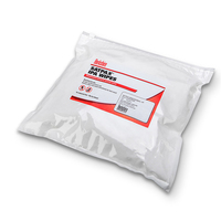 SatPax® MicroSeal®-VP Pre-wetted Sealed Edge Cleanroom Laundered 100% Polyester Knit Wipes, Berkshire