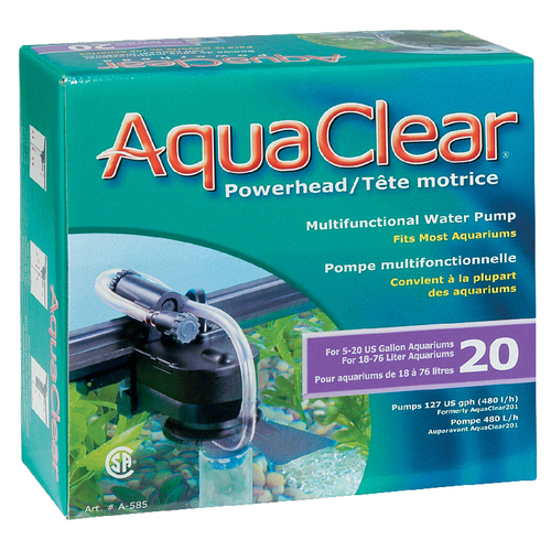 POWERHEAD AQUA CLEAR 110-126 GPH