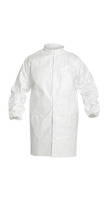 DuPont™ Tyvek® IsoClean® Frocks with High Mandarin Collar and Set Sleeves