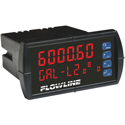 Flowline LI55-1001 Advanced Level Control Meter, No Outputs; 24 VDC