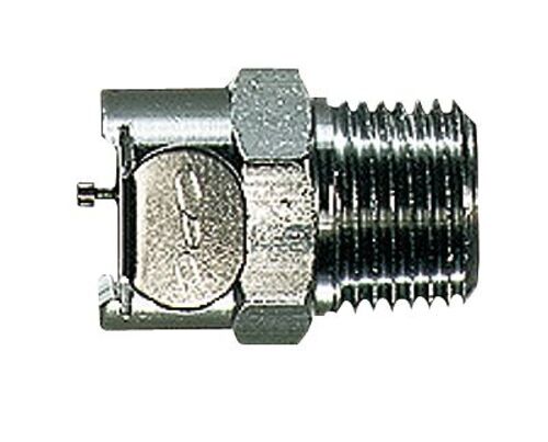 CPC (Colder) Metal Quick-Disconnect Fitting, Threaded Body, Valved, 1/4" NPT(M)