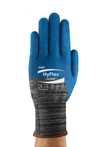 HyFlex® 11-947 Cut, Abrasion, and Oil Resistant Gloves, Ansell