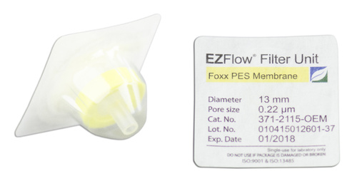 EZFlow* Syringe Filter 0.22um PES 13mm Sterile