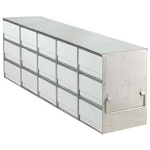 VWR® Upright Freezer Racks for 3" Boxes, Stainless Steel