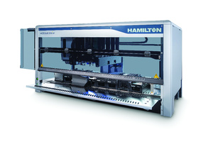 Hamilton liquid handling store robot