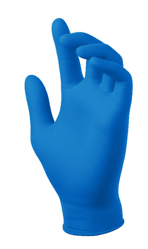 Glove Examination Nitrile Blue S BX100