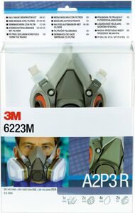Protection respiratoire Masque 3 M avec cartouche A 2 | clone ind