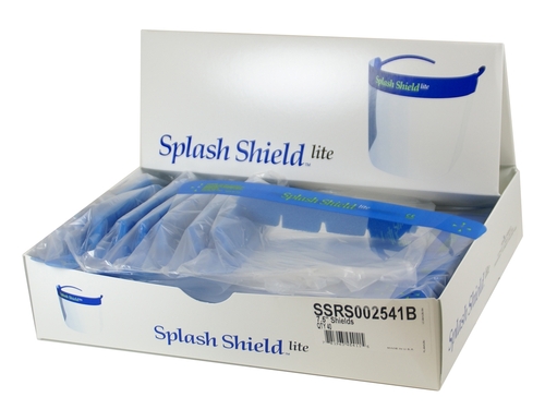 Splash Shield Lite Replacement Shields, 7.5In