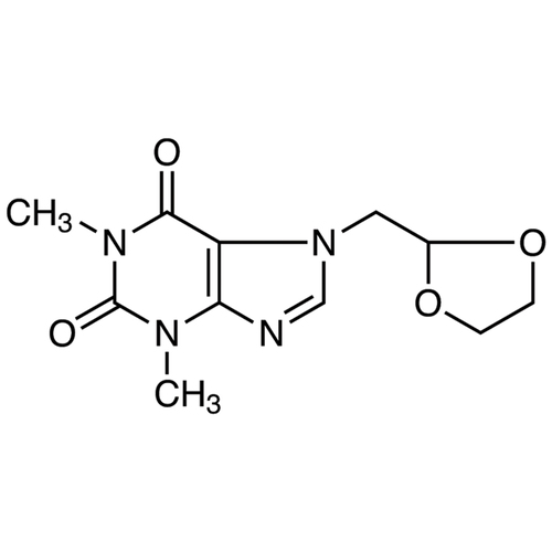 Doxofylline ≥98.0% (by HPLC, titration analysis)