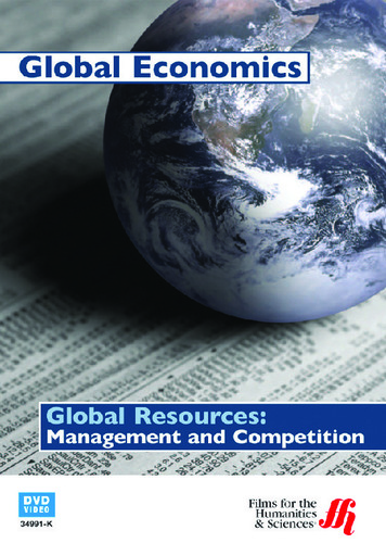 GLOBAL RESOURCES: MANAGEMENT