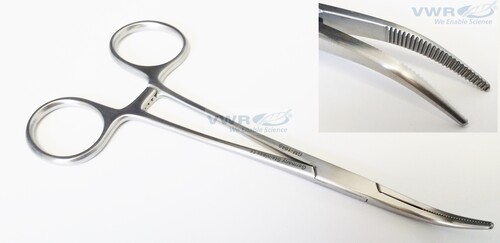 VWR® Premium Kelly Hemostat Dissecting Forceps