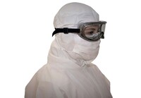 9" Sterile Arch-Away Double Seal Face Mask with Tyvek™ Ties, Apex Aseptic Products
