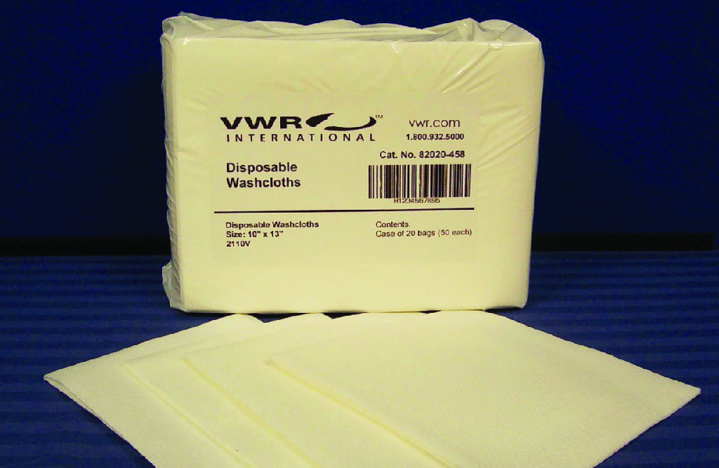 VWR® AllPurpose Disposable ClothLike Wipes Wipes for General