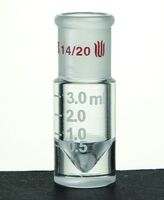Synthware Conical Reaction Vials, Graduated, with 14/20 Joint, Microscale, Kemtech America