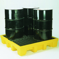 Spill Containment Pallet/Platforms with Grating, Eagle Manufacturing