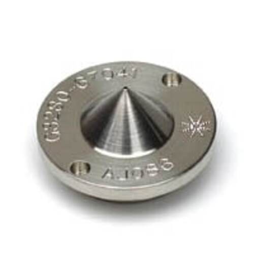 Skimmer cone, 7700, 7800, 7850 and 8800 with x-lens ICP-MS, Use with Nickel sampler cone and stainless steel skimmer base