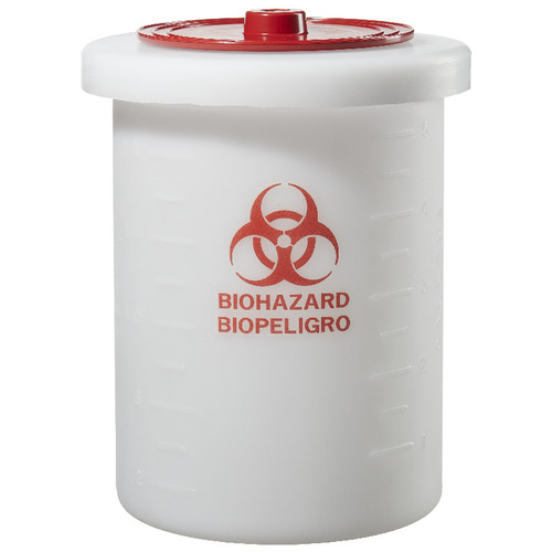 Nalgene® Biohazardous Waste Containers, Thermo Scientific | Waste Bins