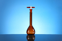 VWR® Volumetric Flask, Amber, Narrow Neck, Class B