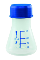 VITLAB® Erlenmeyer Flasks, PP, with GL 45 Screw Cap, BrandTech Scientific