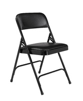 1200 Series Premium Vinyl Upholstered Double Hinge Folding Chairs, National Public Seating