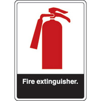ANSI Signs - Fire Extinguisher, EMEDCO