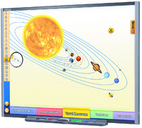 Interactive Whiteboard Science Lessons: Our Solar System