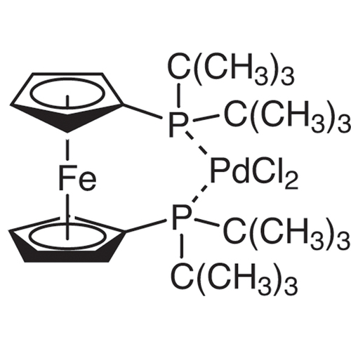 [1,1'-Bis(di-tert-butylphosphino)ferrocene]palladium(II) dichloride ≥98.0% (by titrimetric analysis)