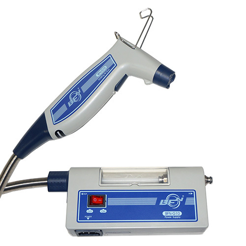 AC Ionizing Gun, BFN Series, Power Input: AC 110V, Material: Flame Retardant ABS, combines portability, fast static decay rates, excellent balance and low compressed air consumption to efficiently remove static and contaminates, Dimensions: Controller 6.5x3.3x1.4in, Hand Gun 8.26x3.4x1.05in