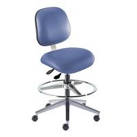 BioFit Elite Cleanroom Swivel Chairs, ISO 7