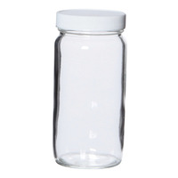 Pre-Cleaned Glass Jars with Open-Top/Septa Caps, Clear and Amber, Environmental Express®