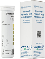 Test Strips, Peracetic acid, Dosatest, VWR Chemicals BDH®