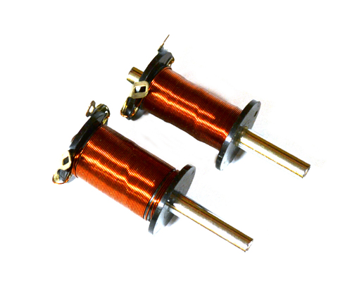 Two Spare Gilley Coils, For Magnetic Induction, Inner Diameter: 1.5Cm, 4.5Cm Outer Diameter